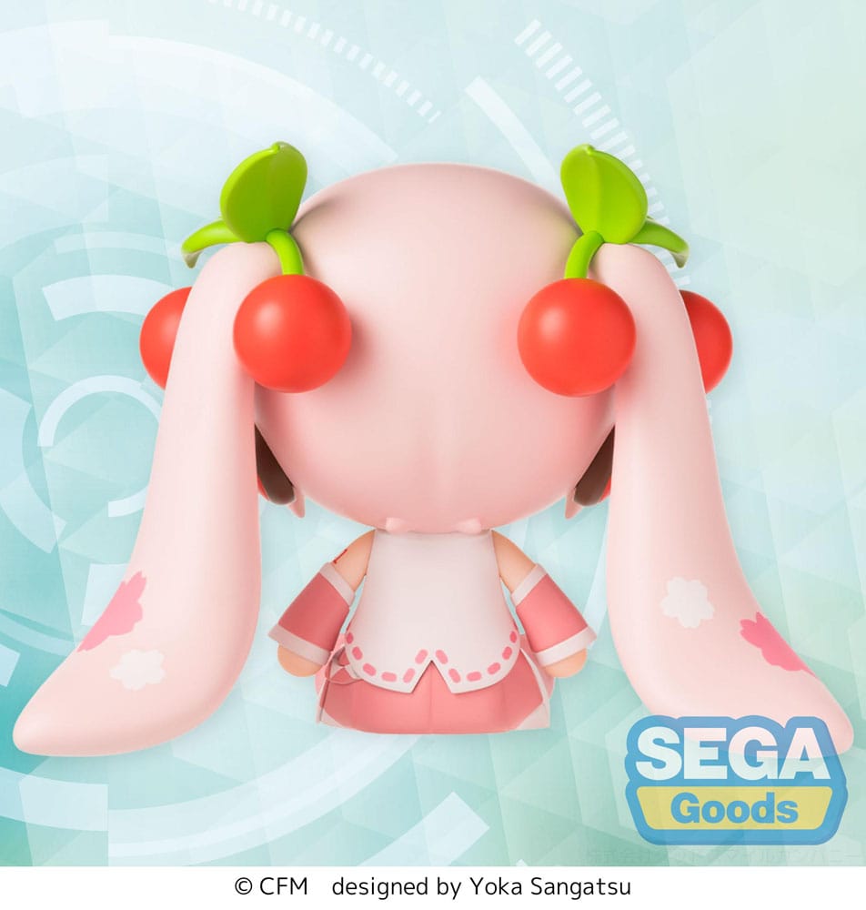 Sega Character Vocal Series 01: Hatsune Miku Fuwa Petit Chibi Figure Sakura Miku 8 cm | Makochan