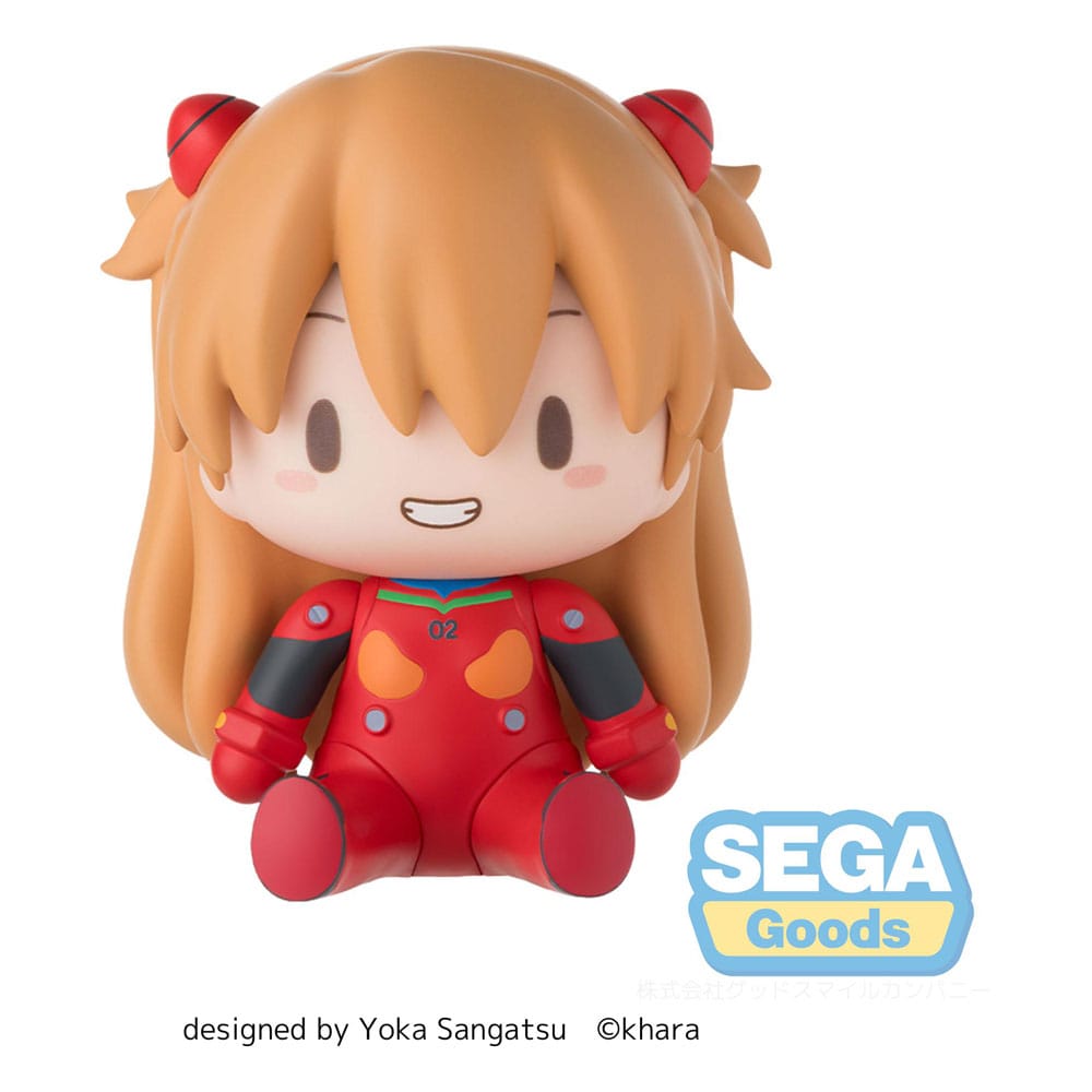 Sega Evangelion: New Theatrical Edition Fuwa Petit Chibi Figure Asuka Plug Suit 8 cm | Makochan