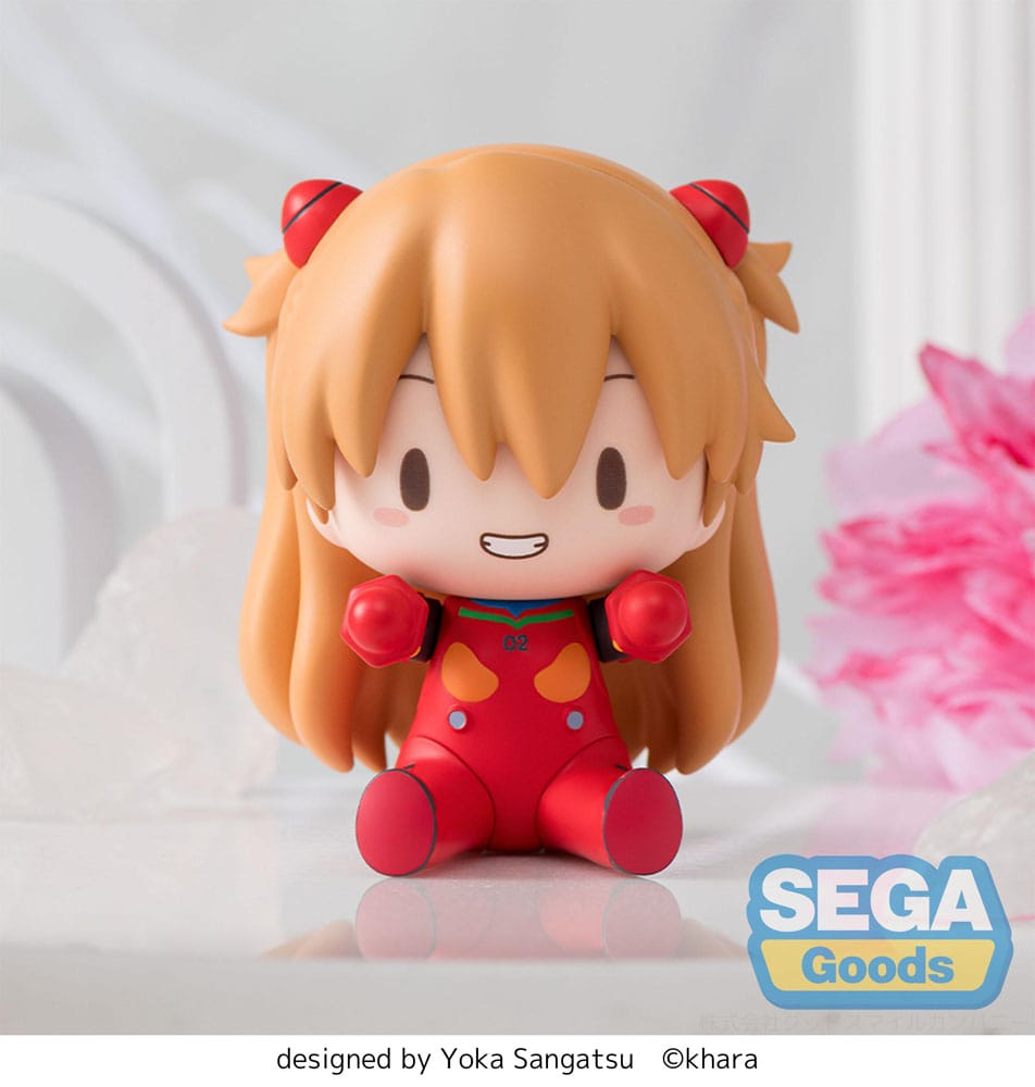 Sega Evangelion: New Theatrical Edition Fuwa Petit Chibi Figure Asuka Plug Suit 8 cm | Makochan