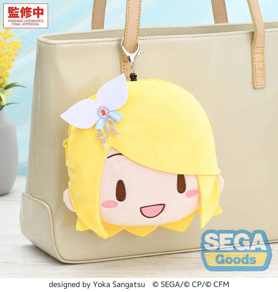 Sega Hatsune Miku: Coloful Stage! Plush Keychain Kagamine Rin Stage Sekai 15 cm | Makochan