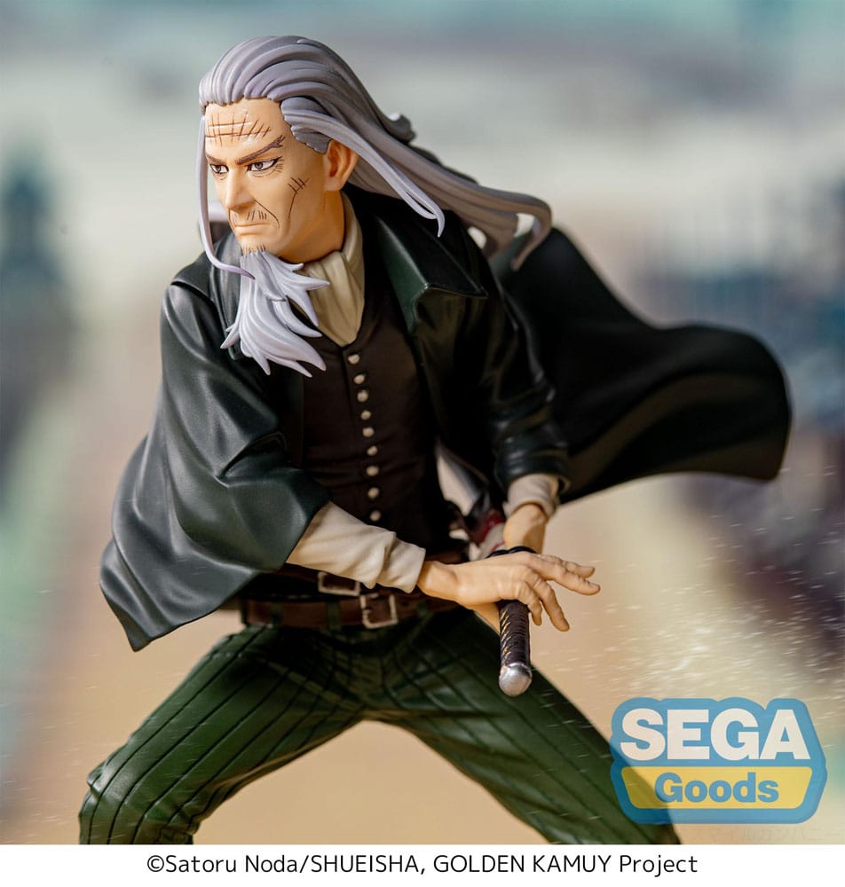 Sega Golden Kamuy Xross Link Anime PVC Statue Toshizo Hijikata 13 cm | Makochan