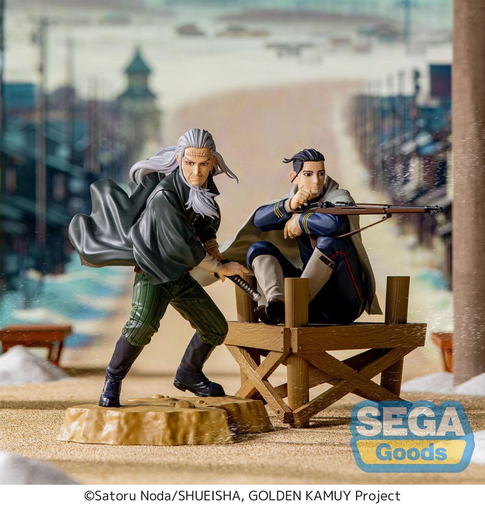 Sega Golden Kamuy Xross Link Anime PVC Statue Toshizo Hijikata 13 cm | Makochan