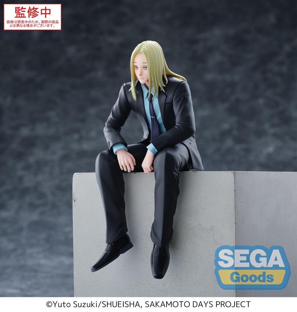 Sega Sakamoto Days PM Perching PVC Statue Shishiba 14 cm | Makochan
