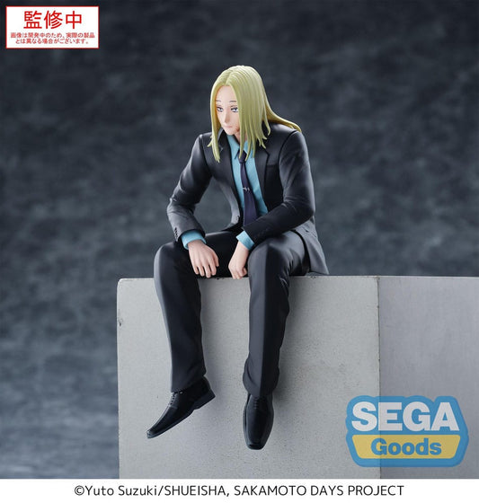 Sega Sakamoto Days PM Perching PVC Statue Shishiba 14 cm | Makochan