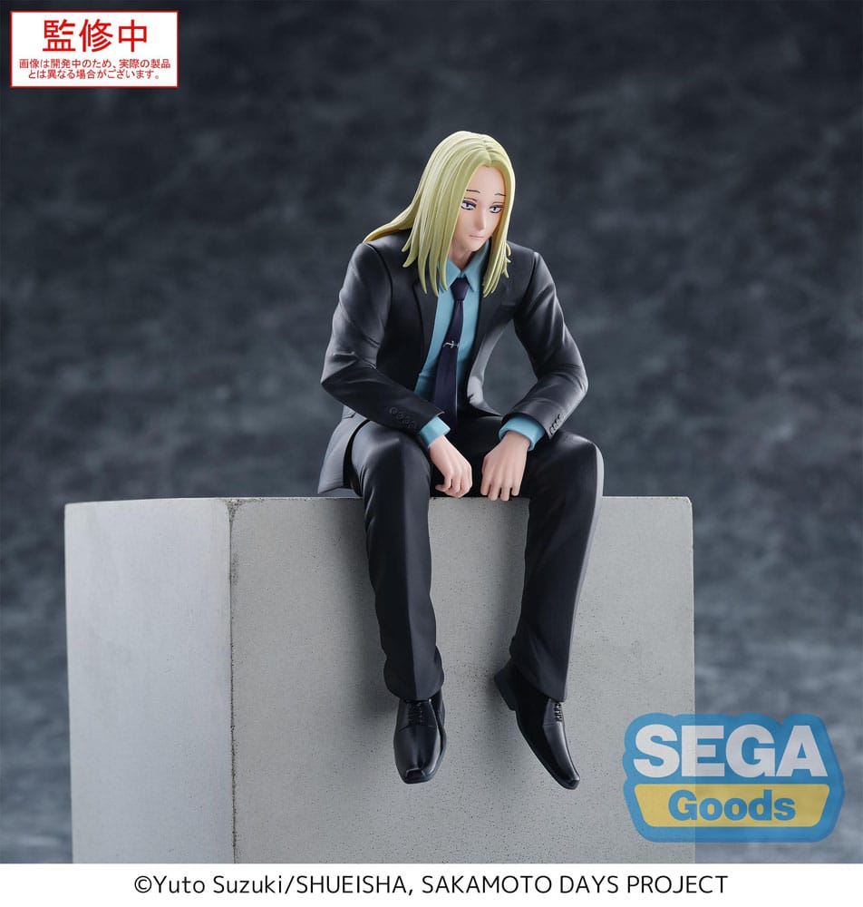 Sega Sakamoto Days PM Perching PVC Statue Shishiba 14 cm | Makochan