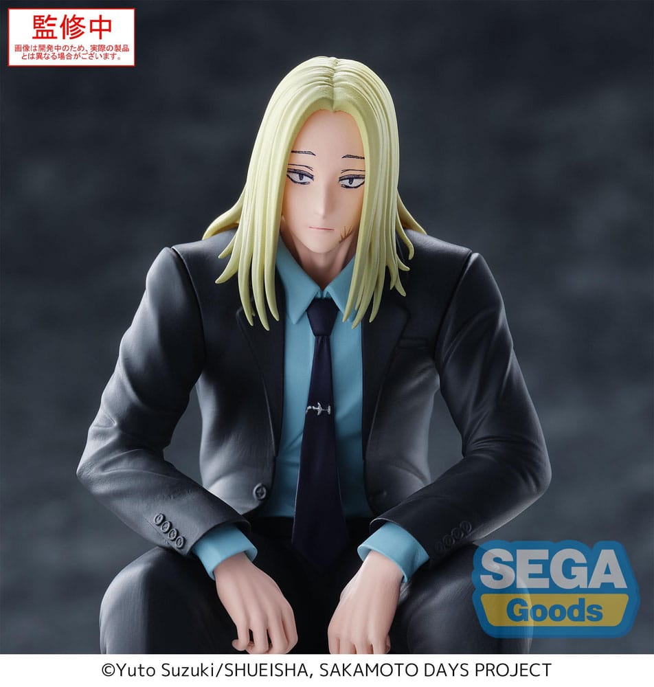Sega Sakamoto Days PM Perching PVC Statue Shishiba 14 cm | Makochan