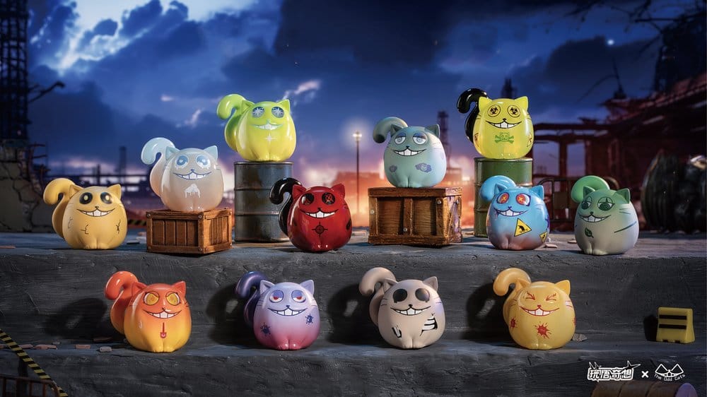 Shenzhen Mabell Animation Development Doomsday cat Mini Figures Blind Box Assortment (12) | Makochan