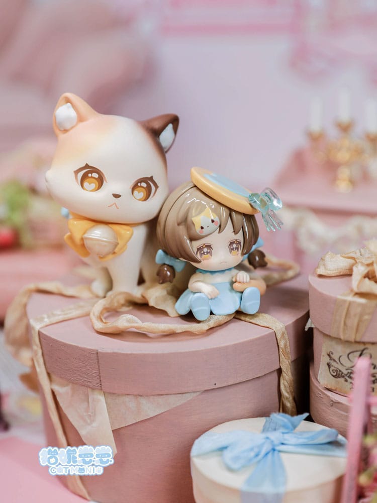 Shenzhen Mabell Animation Development Original Character Trading Figures Cat Nizizi-Kitten with you 8 cm Assortment (6)