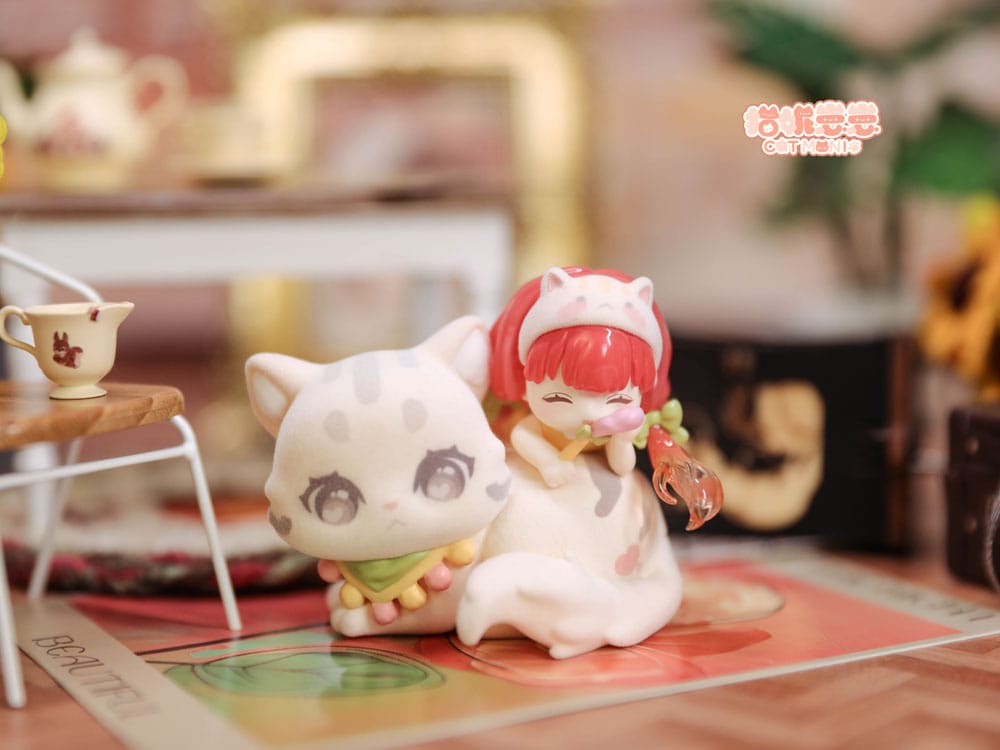 Shenzhen Mabell Animation Development Original Character Trading Figures Cat Nizizi-Kitten with you 8 cm Assortment (6)