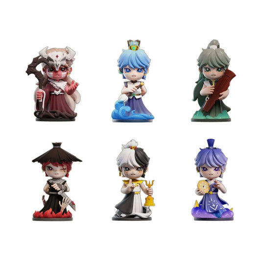 Shenzhen Mabell Animation Development Original Character Trading Figures Huozai Wusheng Group Portrait Series 8 cm Assortment