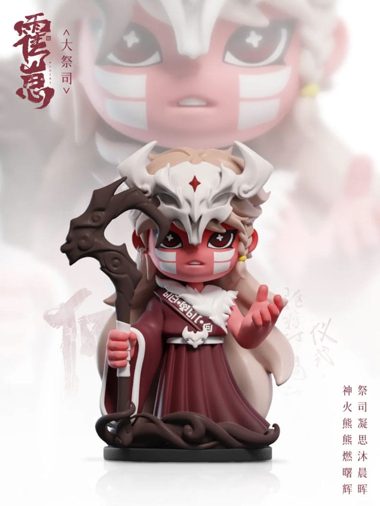 Shenzhen Mabell Animation Development Original Character Trading Figures Huozai Wusheng Group Portrait Series 8 cm Assortment