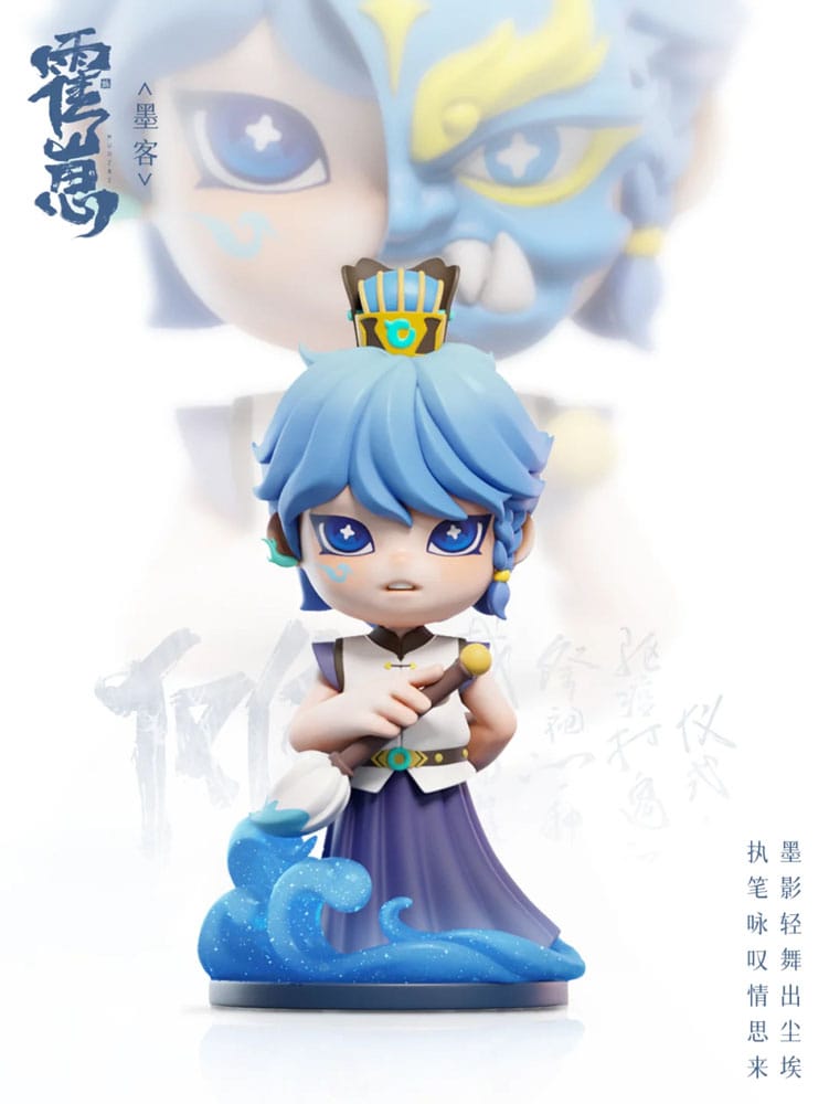 Shenzhen Mabell Animation Development Original Character Trading Figures Huozai Wusheng Group Portrait Series 8 cm Assortment