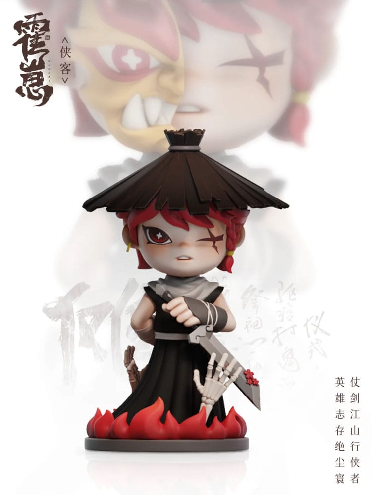 Shenzhen Mabell Animation Development Original Character Trading Figures Huozai Wusheng Group Portrait Series 8 cm Assortment