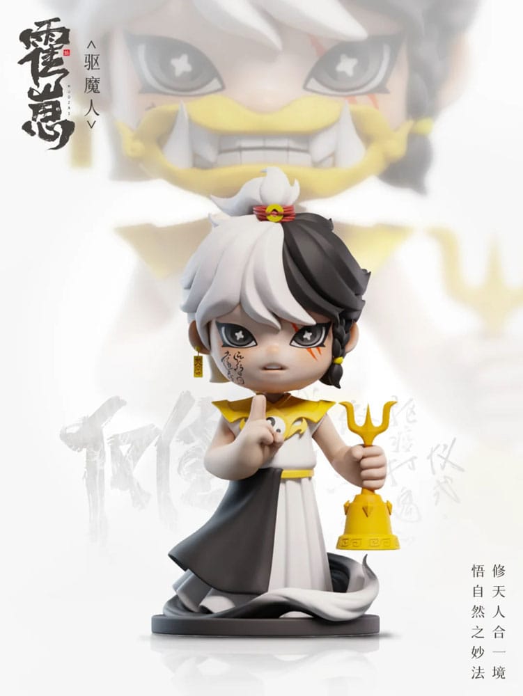 Shenzhen Mabell Animation Development Original Character Trading Figures Huozai Wusheng Group Portrait Series 8 cm Assortment