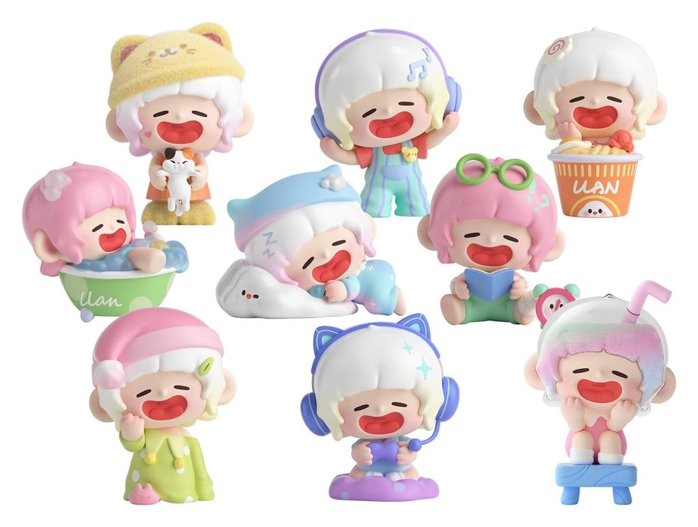 Shenzhen Mabell Animation Development Original Character Trading Figures Blind Box 8-Pack Lazy Home Diary 9 cm | Makochan