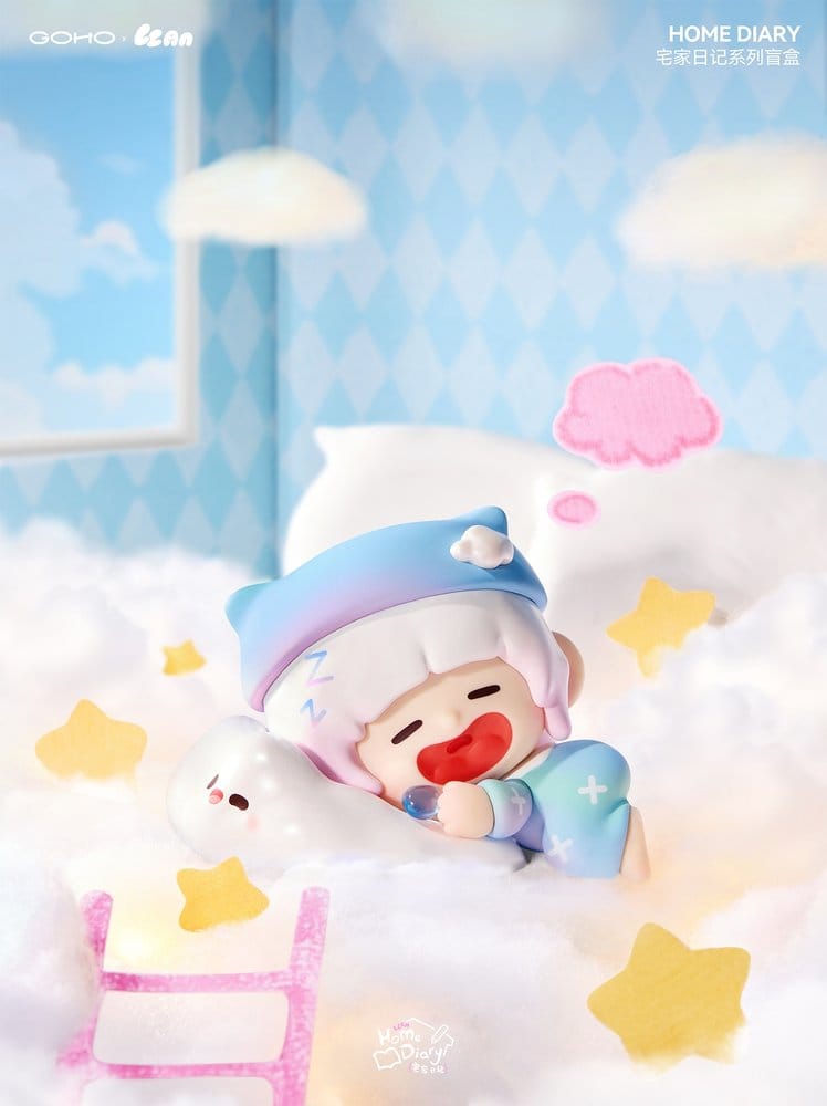 Shenzhen Mabell Animation Development Original Character Trading Figures Blind Box 8-Pack Lazy Home Diary 9 cm | Makochan