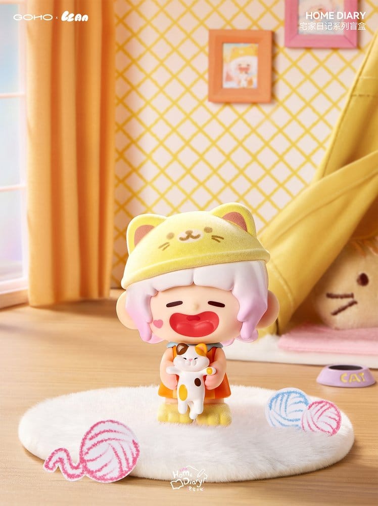 Shenzhen Mabell Animation Development Original Character Trading Figures Blind Box 8-Pack Lazy Home Diary 9 cm | Makochan