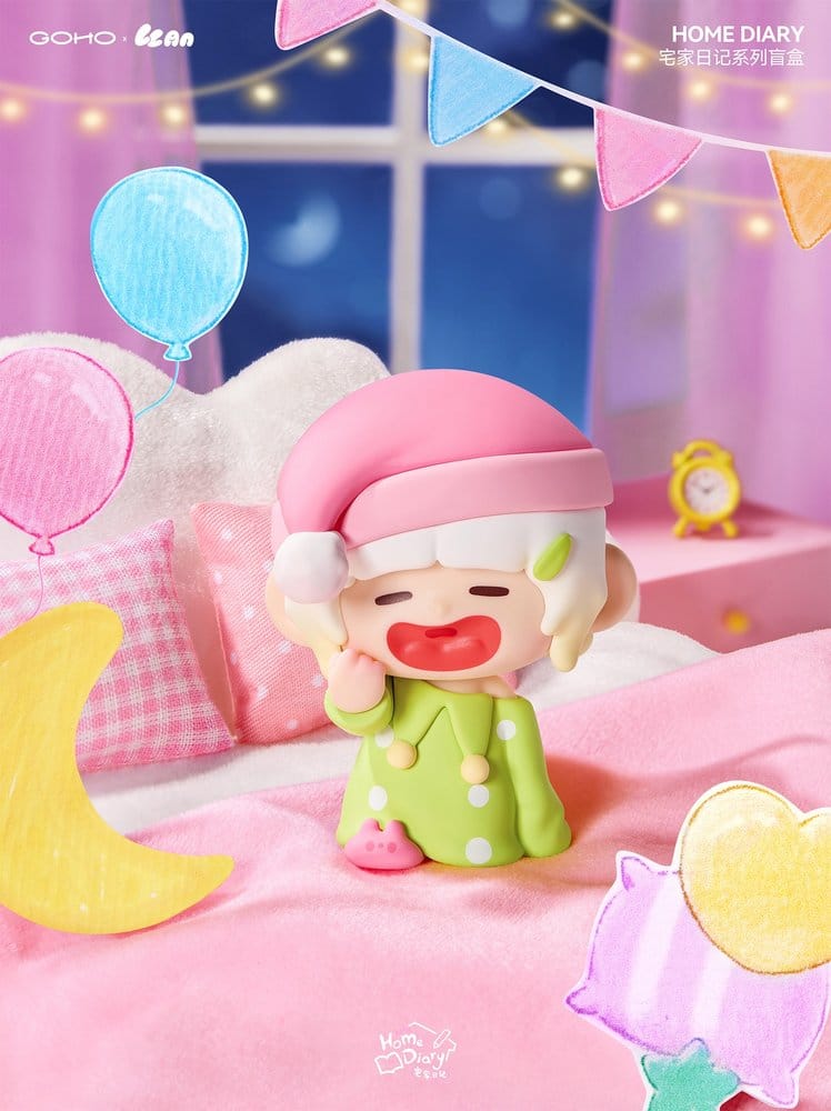Shenzhen Mabell Animation Development Original Character Trading Figures Blind Box 8-Pack Lazy Home Diary 9 cm | Makochan