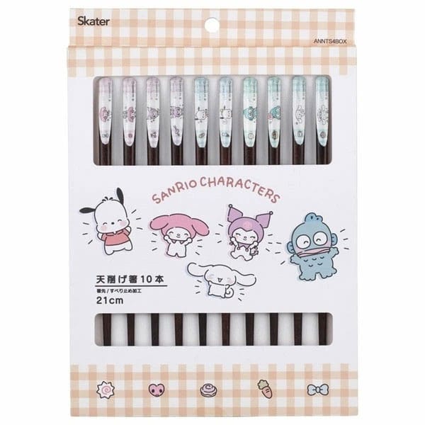 Skater Sanrio Chopsticks 10-Pack Characters | Makochan