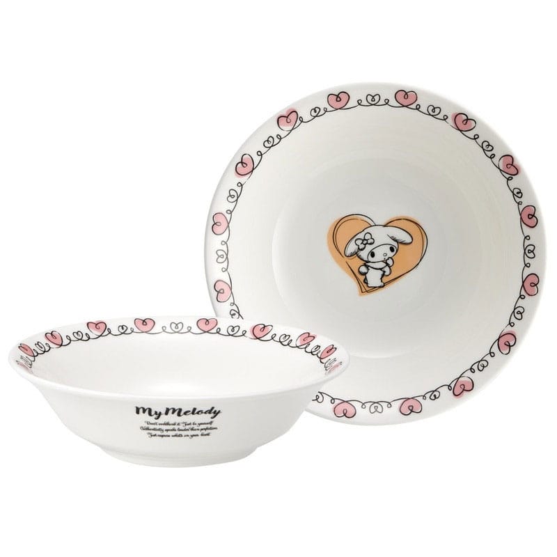 Skater Sanrio Bone China Bowl My Melody | Makochan