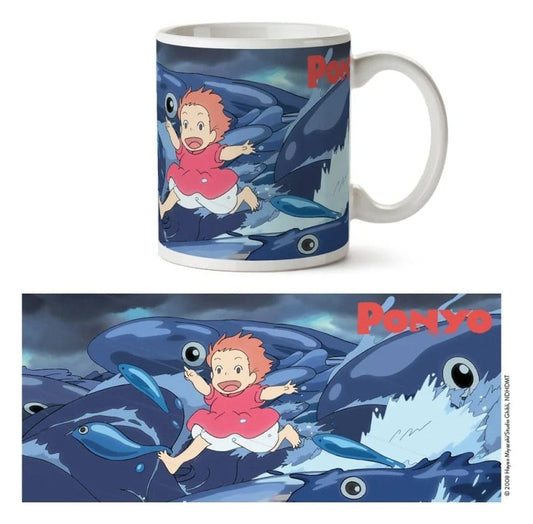 Semic Ponyo Mug Waves | Makochan