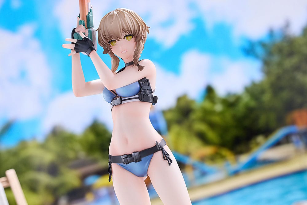Solarain Steins Gate PVC Statue 1/7 Suzuha Amane: Swimsuit Ver. 26 cm | Makochan