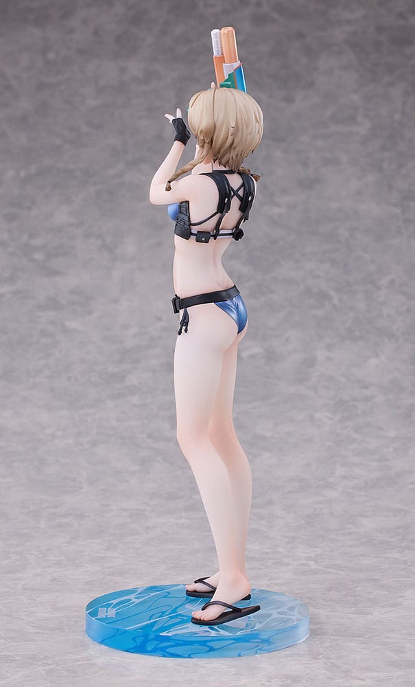 Solarain Steins Gate PVC Statue 1/7 Suzuha Amane: Swimsuit Ver. 26 cm | Makochan