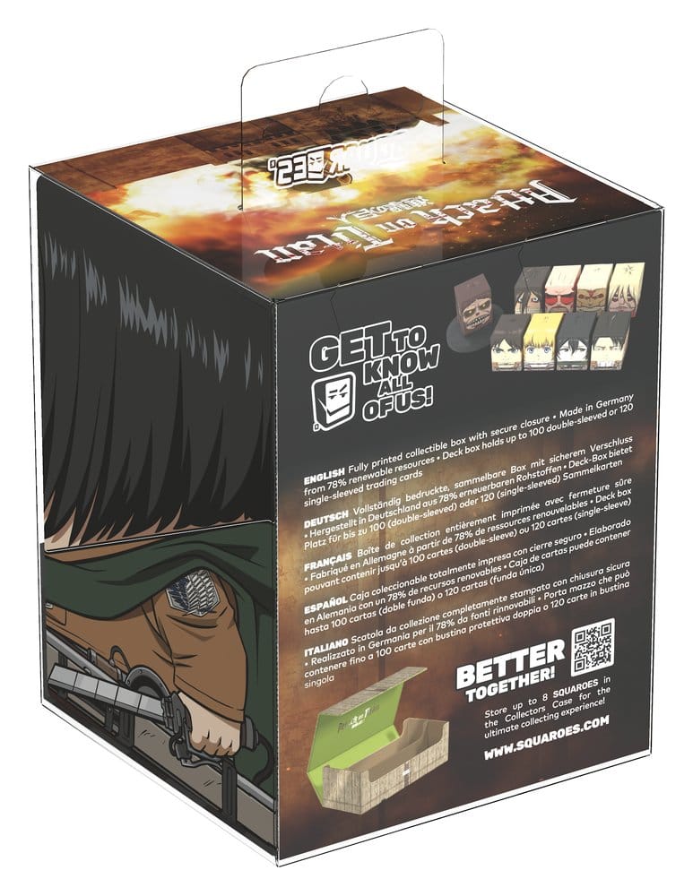 Squaroes Squaroes Squaroe Attack on Titan AOT003 - Mikasa Ackermann | Makochan