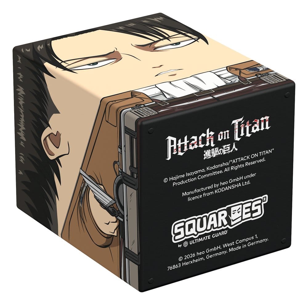 Squaroes Squaroes Squaroe Attack on Titan AOT004 - Levi Ackermann | Makochan