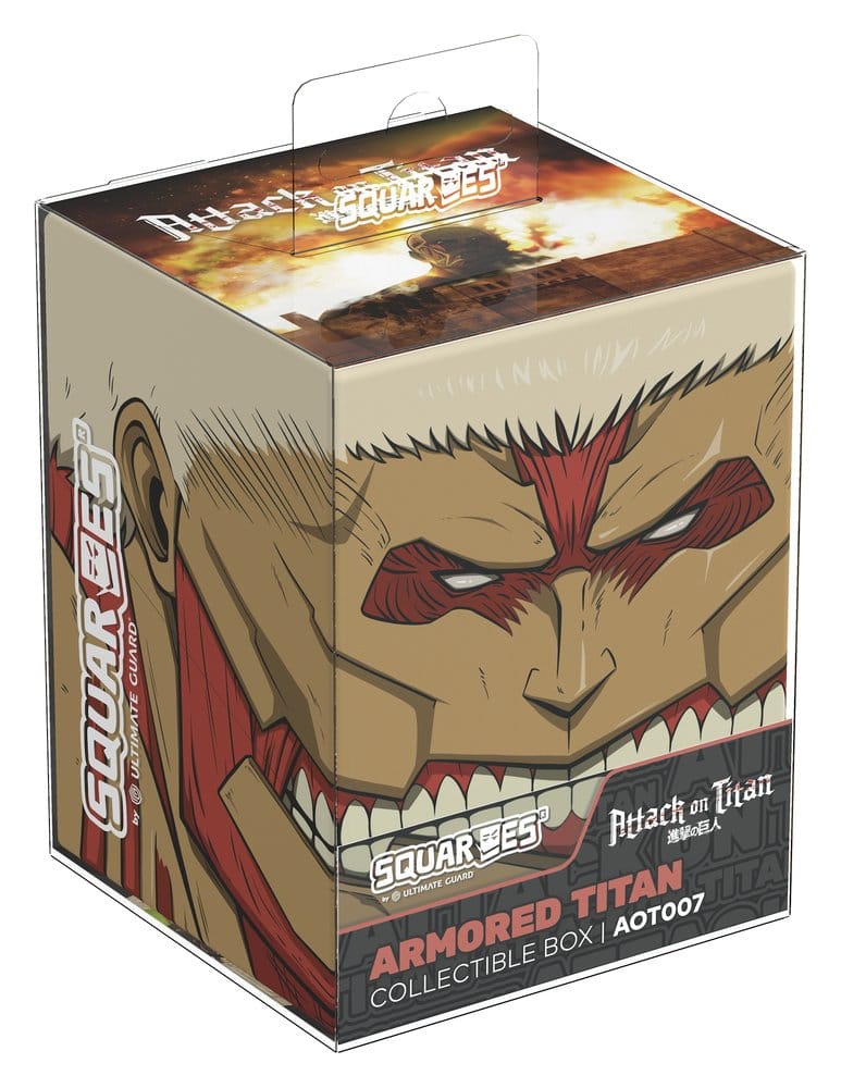 Squaroes Squaroes Squaroe Attack on Titan AOT007 - Armored Titan | Makochan