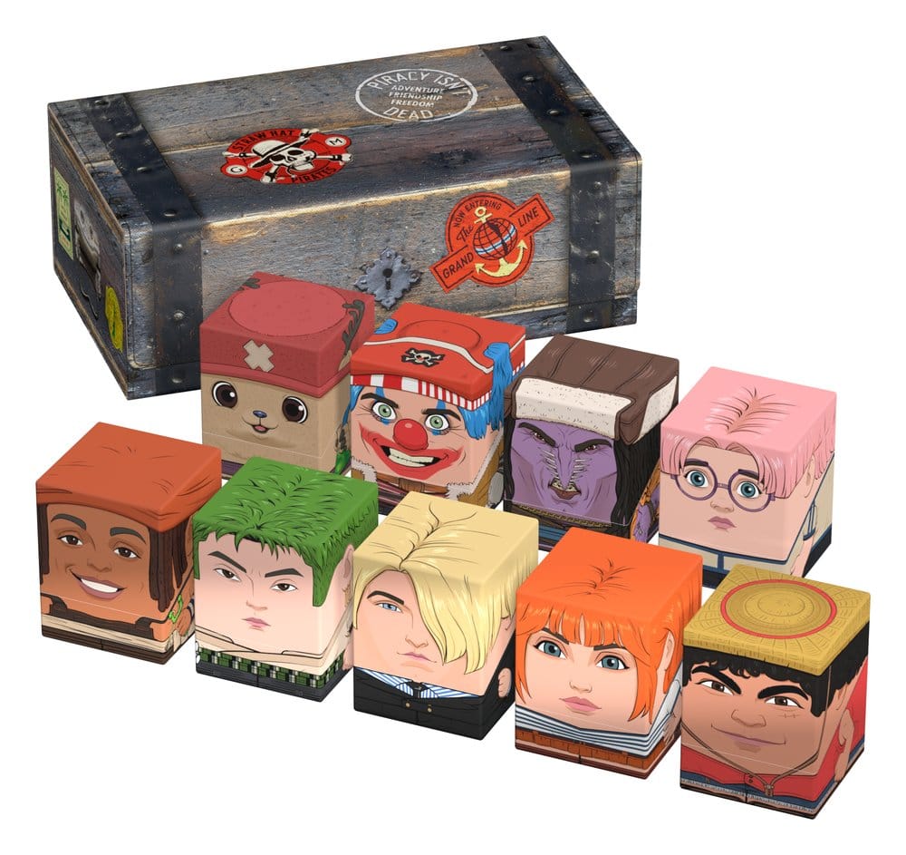 Squaroes Squaroes Collectors Case 800 ONE PIECE - Wooden Chest | Makochan