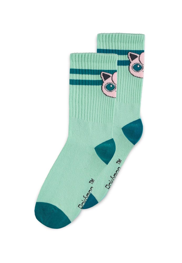 Difuzed Pokémon Socks 2-Pack Heads Grey 35-38 | Makochan
