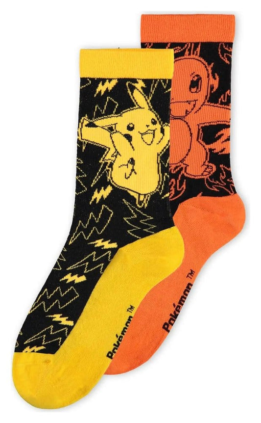 Difuzed Pokémon Socks 2-Pack Crew 39-42 | Makochan