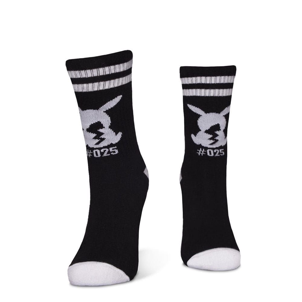 Difuzed Pokémon Socks 3-Pack Pikachu Pokeball 39-42 | Makochan
