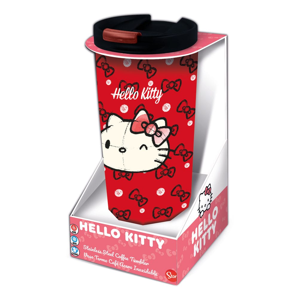 Stor Sanrio Stainless Steel travel tumbler Hello Kitty | Makochan