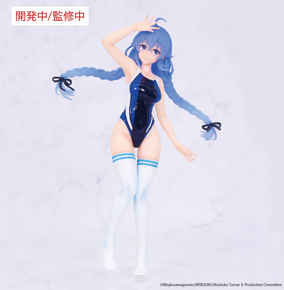 System Service Mushoku Tensei: Jobless Reincarnation Season 2 Vivit PVC Statue Roxy Migurdia Competition Swimwear Ver. 18 cm