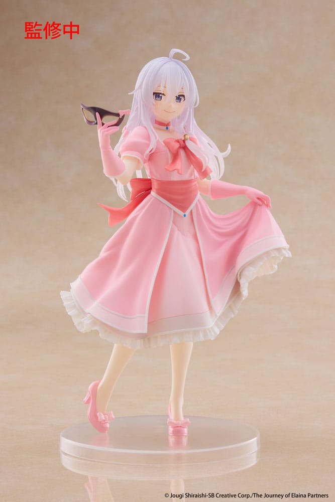 Taito Prize Wandering Witch: The Journey of Elaina Coreful PVC Statue Elaina Mask & Party Dress Ver. 18 cm | Makochan