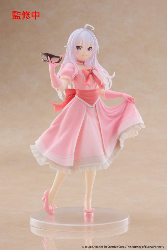 Taito Prize Wandering Witch: The Journey of Elaina Coreful PVC Statue Elaina Mask & Party Dress Ver. 18 cm | Makochan