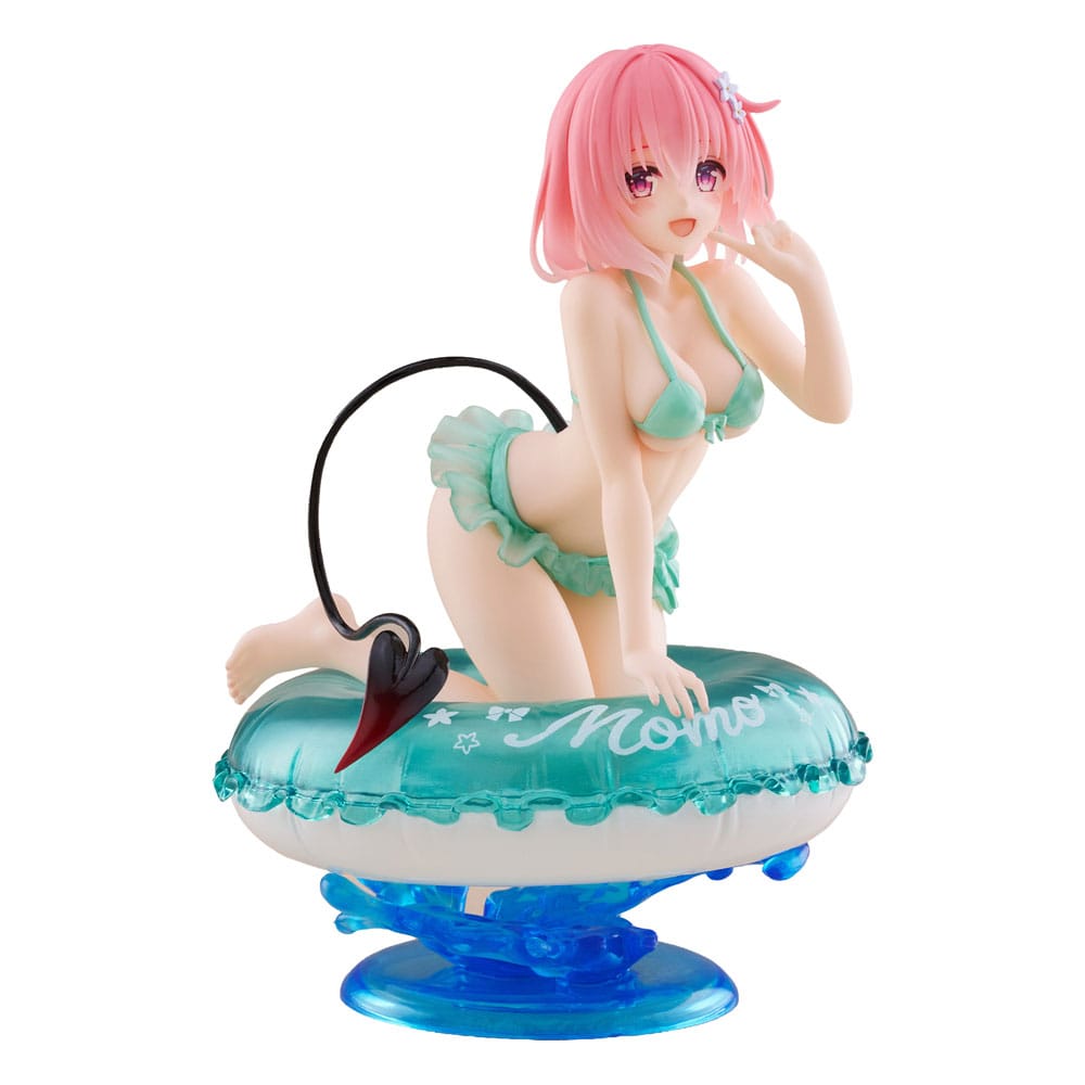Taito Prize To Love-Ru Darkness PVC Statue Aqua Float Girls Darkness Momo 10 cm | Makochan