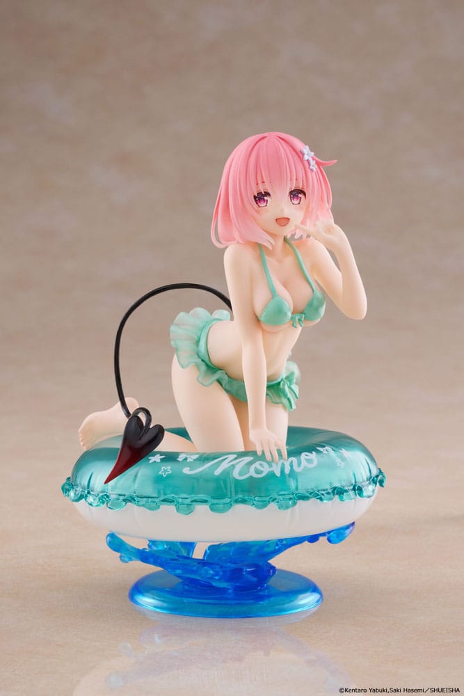 Taito Prize To Love-Ru Darkness PVC Statue Aqua Float Girls Darkness Momo 10 cm | Makochan