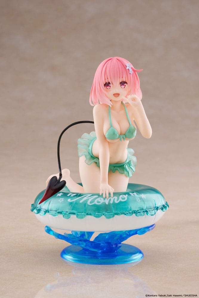 Taito Prize To Love-Ru Darkness PVC Statue Aqua Float Girls Darkness Momo 10 cm | Makochan