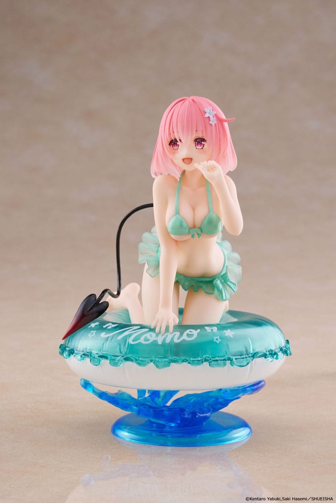 Taito Prize To Love-Ru Darkness PVC Statue Aqua Float Girls Darkness Momo 10 cm | Makochan