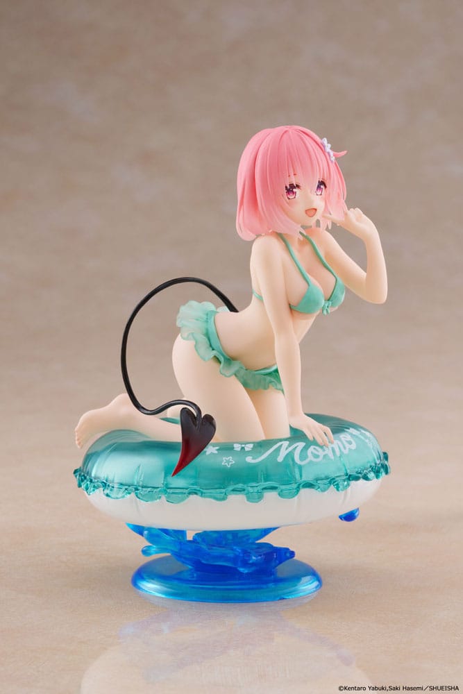 Taito Prize To Love-Ru Darkness PVC Statue Aqua Float Girls Darkness Momo 10 cm | Makochan