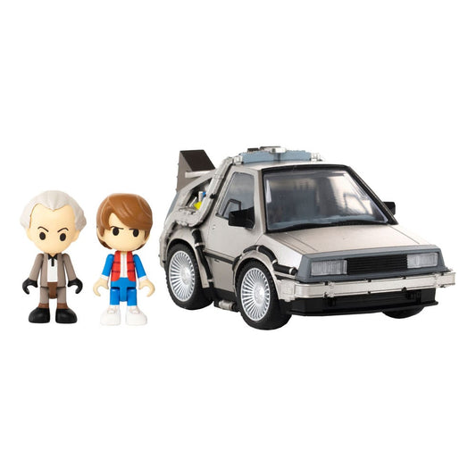 Takara Tomy Back to the Future Q-Village Vehicle with mini-figures Time Machine 9 cm | Makochan