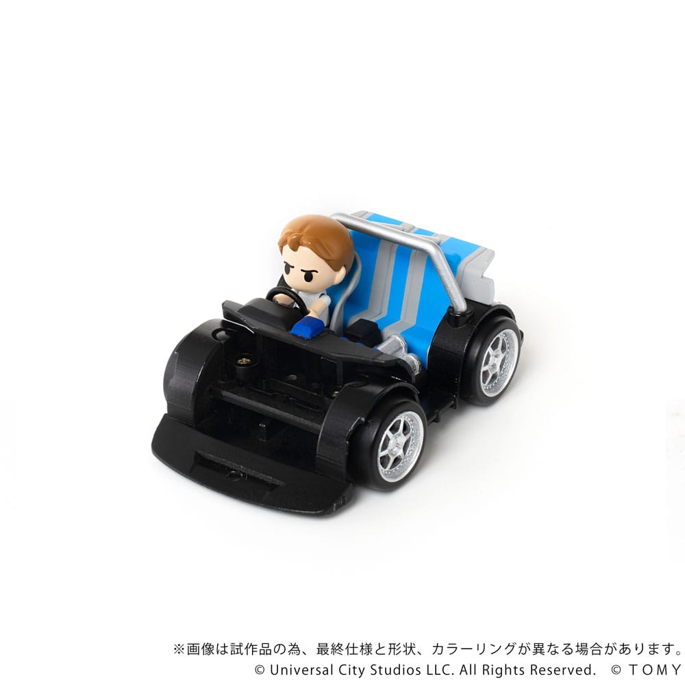 Takara Tomy Fast & Furious Q-Village Vehicle with mini-figure Nissan Skyline GT-R (R34) 9 cm | Makochan