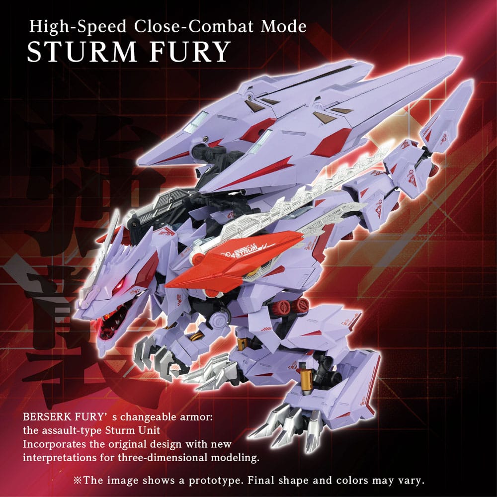 Takara Tomy Zoids Model Kit Accesoory Set AM-Z01CP Berserk Fury Sturm & Jagd Unit | Makochan