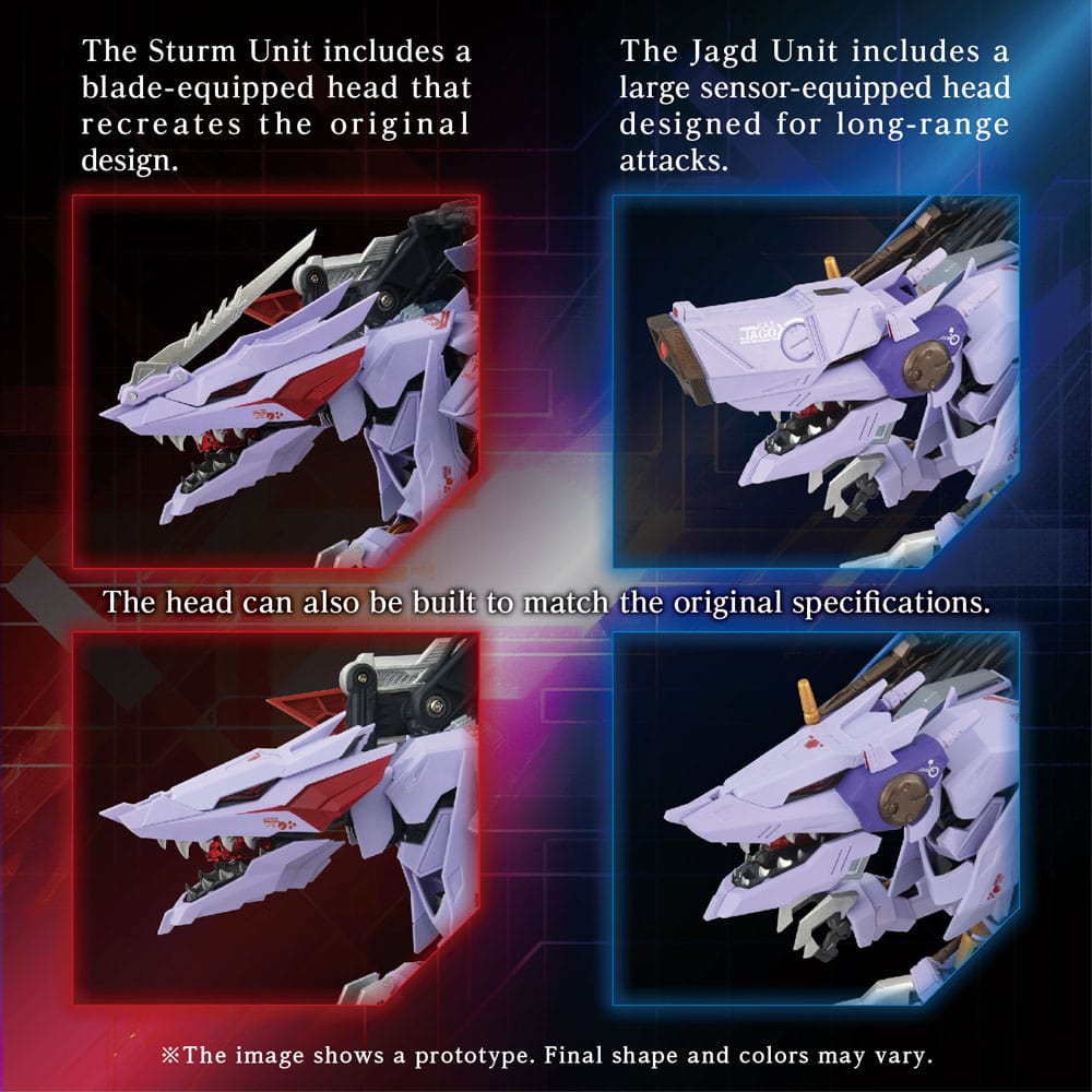 Takara Tomy Zoids Model Kit Accesoory Set AM-Z01CP Berserk Fury Sturm & Jagd Unit | Makochan