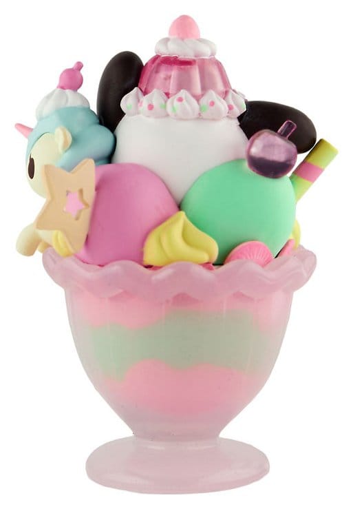Tokidoki Hello Kitty & Friends Window Box Figure Fast Food Pochacco Pink Unicorn Sundae 9 cm | Makochan