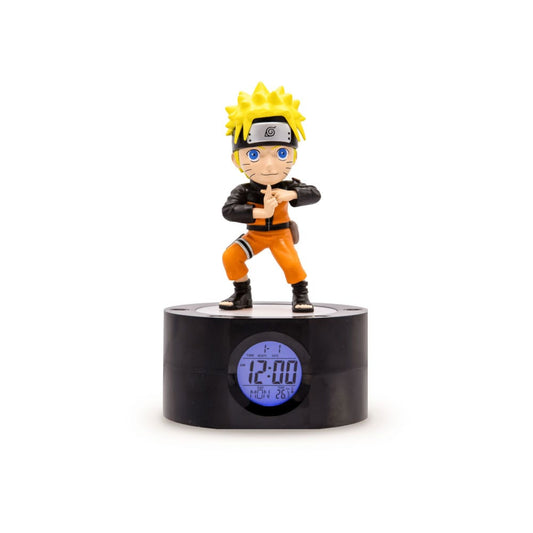 Teknofun Naruto Shippuden Alarm Clock with Light Naruto 18 cm | Makochan