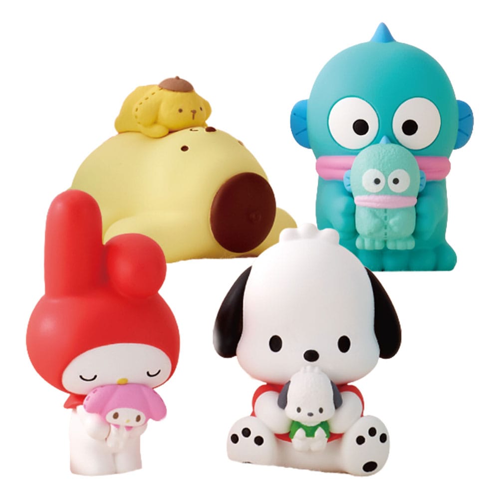 Takara Tomy Sanrio Twinchees Mini Figures Hello Kitty & Friends My Cuddly Buddy 5 cm Blind Pack Display (24) | Makochan